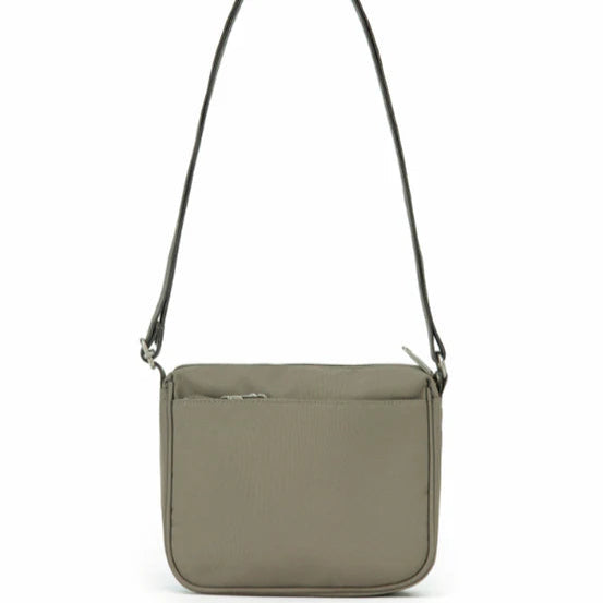 Tosca Anti Theft Cross Body Bag - Taupe Back