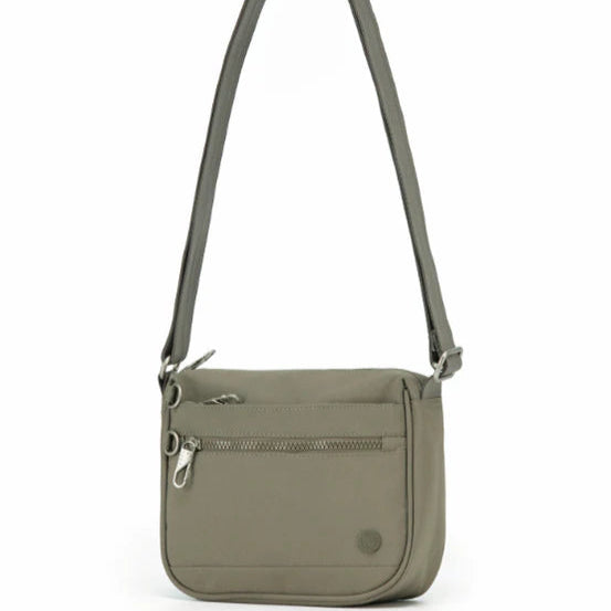 Tosca Anti Theft Cross Body Bag - Taupe