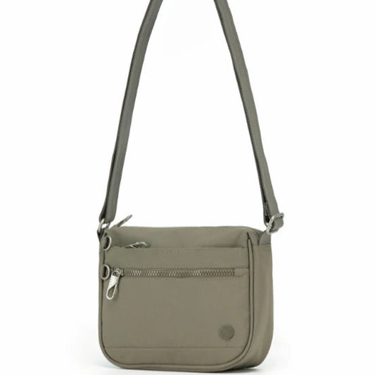 Tosca Anti Theft Cross Body Bag - Taupe