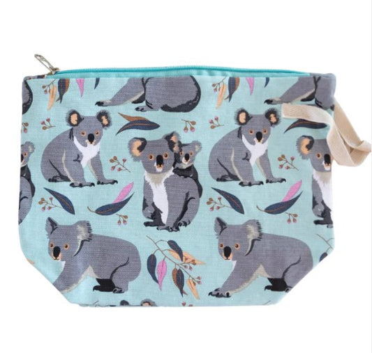 Cotton Cosmetic Bag - Koala