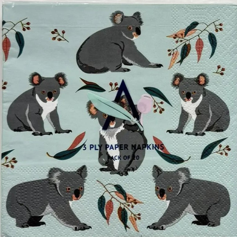 Paper Napkins - Koalas