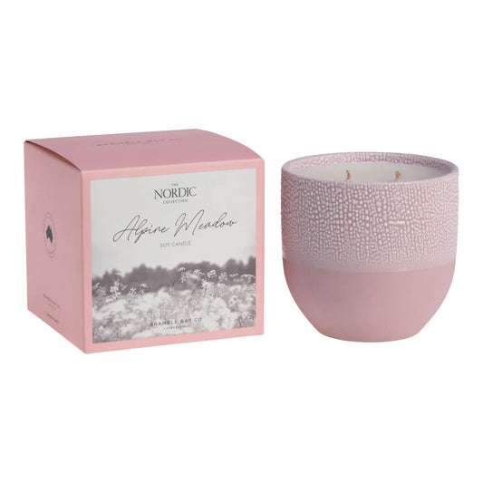 Nordic Ceramic Candles - Arctic Alpine Meadow