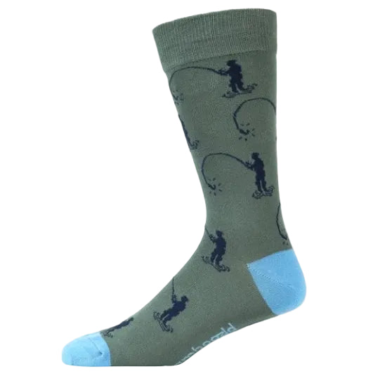 Bamboozld - Bamboo Socks - Gone Fishing