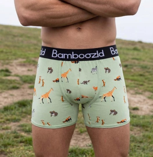 Bamboozld Men's Bamboo Trunks - Wild Thing