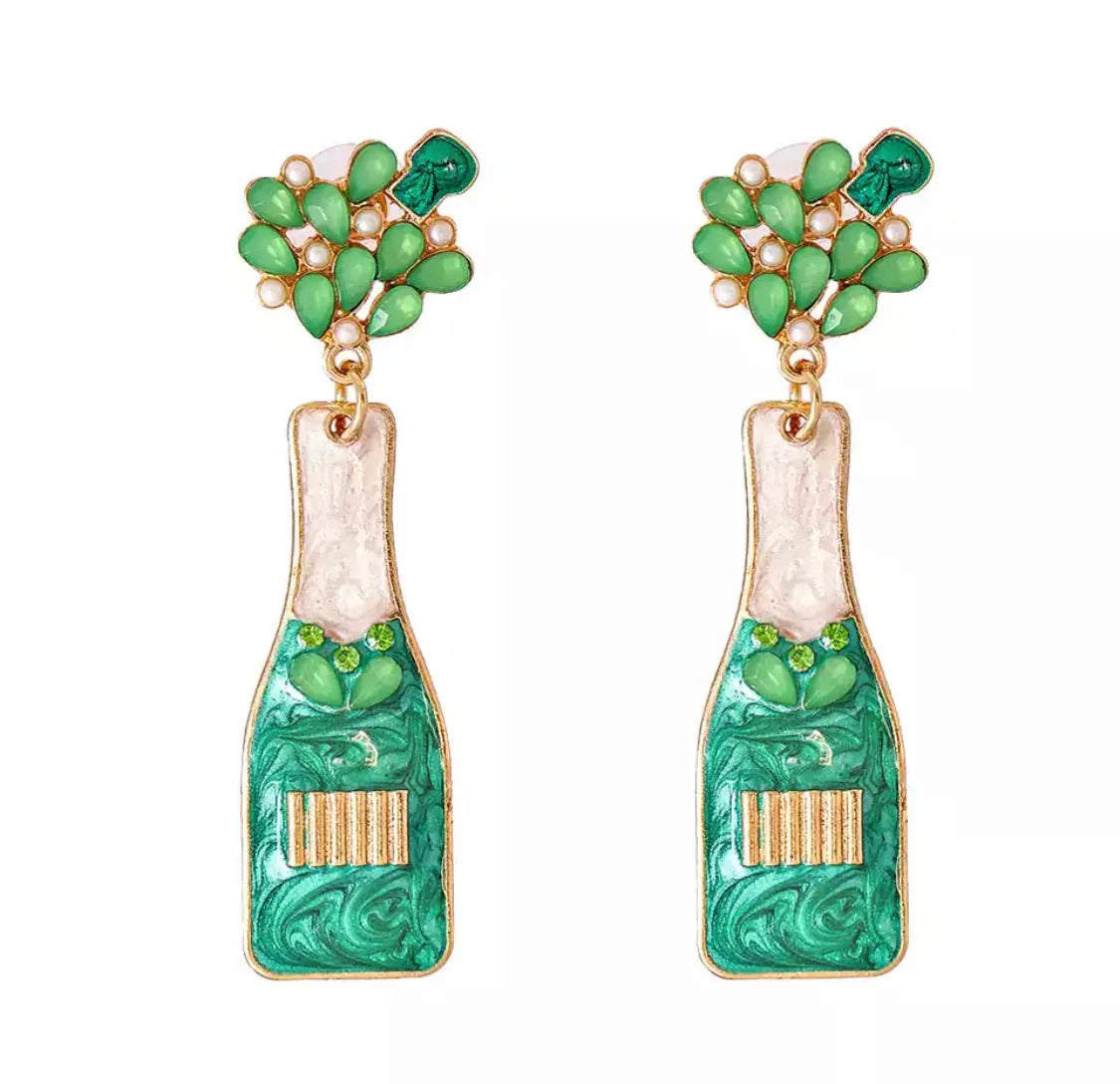 Bubbles Earrings by Plum Petal - Bold and Stylish Statement Earrings