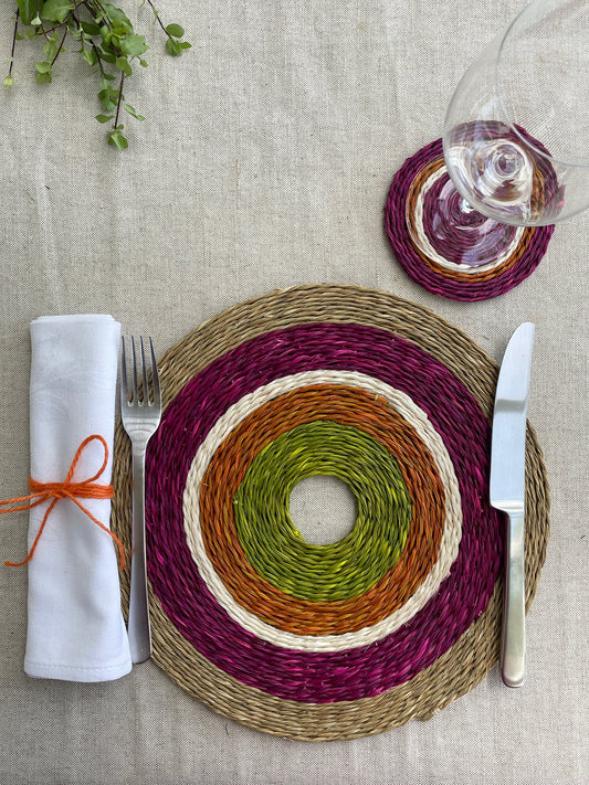 Fairtrade Candy Placemat set of 4