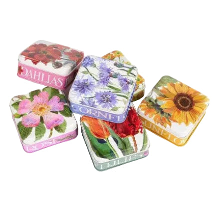 Emma Bridgewater Small Flowers Tins – 6 Assorted Designs