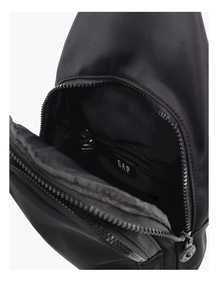 Gap Nylon Sling Bag Black