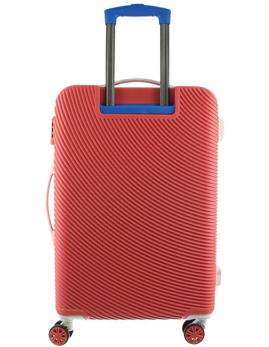 Gap Stripe Medium Suitcase - Hard Shell Luggage with TSA Lock and 360° Double Wheels."