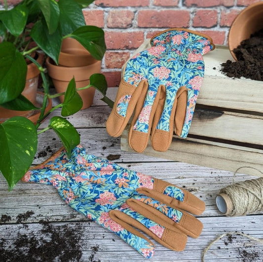 William Morris Gardening Gloves for Women – Stylish Garden Gloves - Jasmine