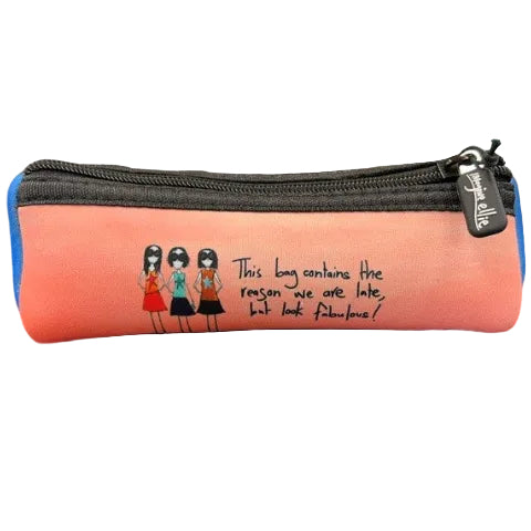 Imagine Ellie - Glasses Case:  This bag contains the reason we are late, but look fabulous!