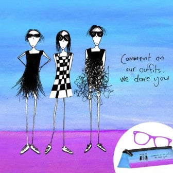 Imagine Ellie - Glasses Case - Comment on our outfits ... we dare you
