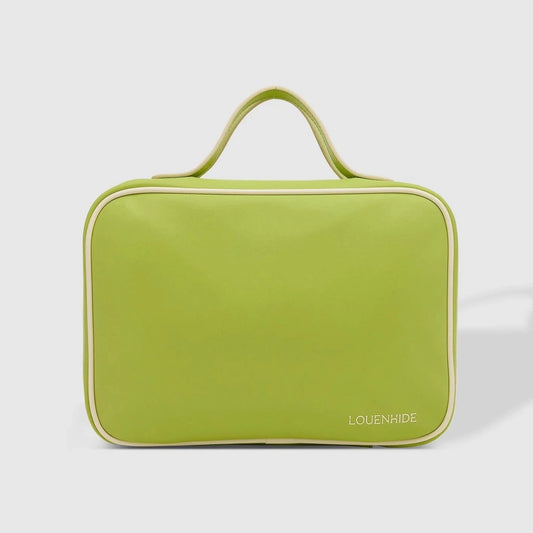 lime green cosmetic case