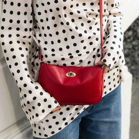 Louenhide - Greta Shoulder Bag - Red