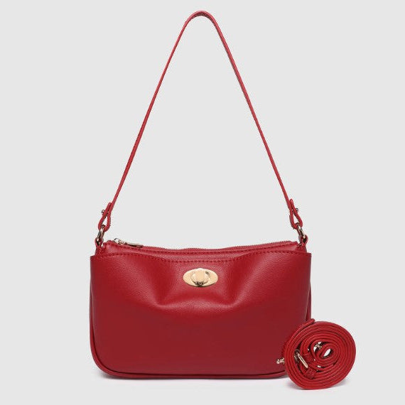 Louenhide - Greta Shoulder Bag - Red