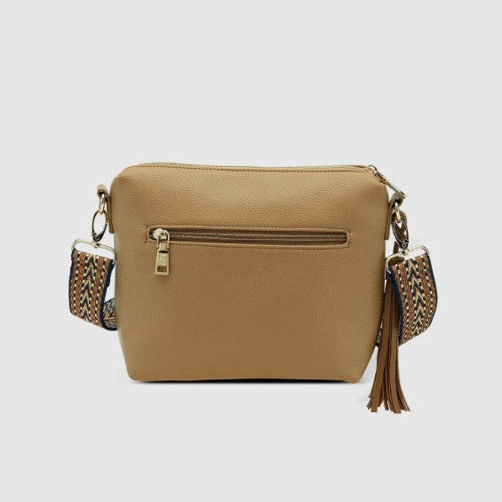 Louenhide - The Kasey Crossbody Bag - Latte
