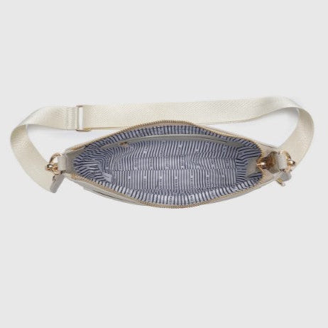 Louenhide Linda Almond Crossbody Bag – Vegan Leather Everyday Bag