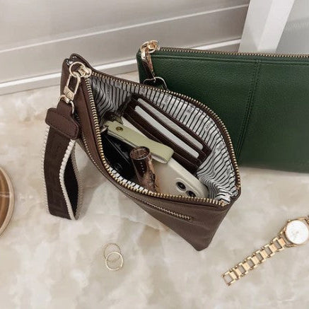 Louenhide - Mimi Clutch - Chocolate