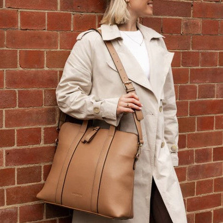 Louenhide - Rhodes Laptop Bag - Latte
