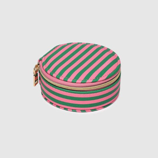 Louenhide - Sisco Jewellery Box - Green/Bubblegum Pink