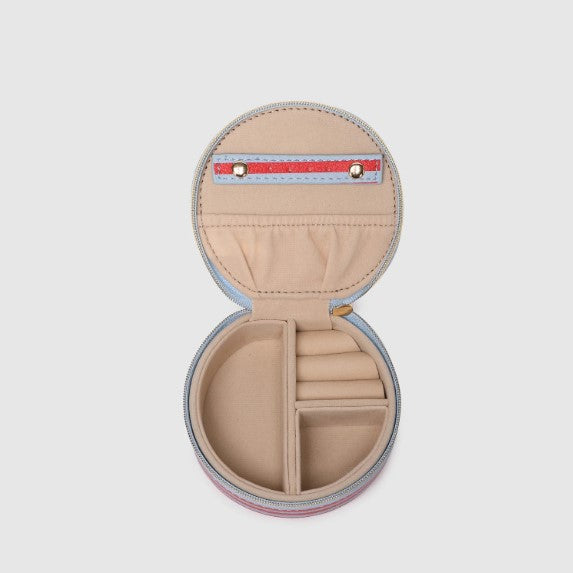 Louenhide - Sisco Jewellery Box - Red/Sky Blue
