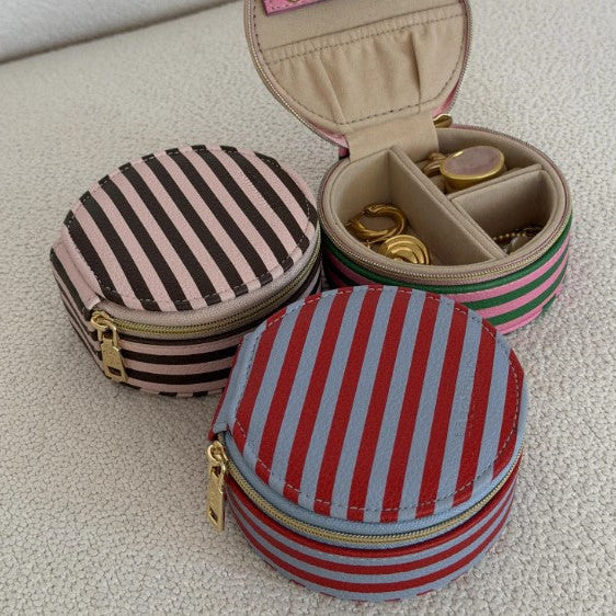 Louenhide - Sisco Jewellery Box - Red/Sky Blue