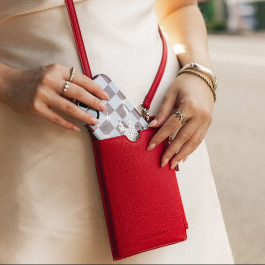 Louenhide - Suki Phone Bag - Red