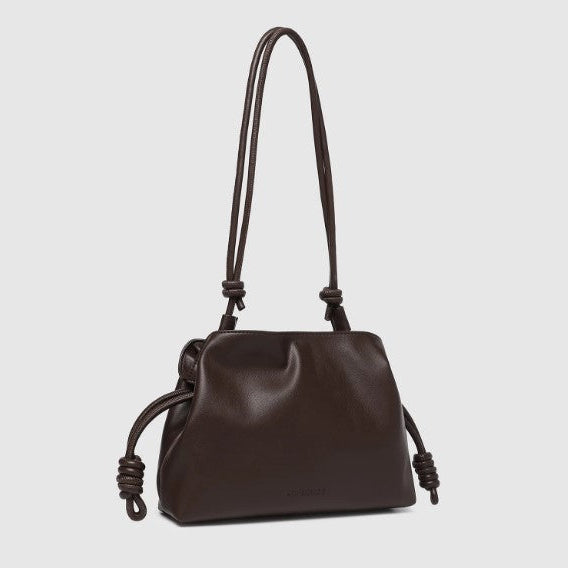Louenhide - Yumi Vegan Leather Crossbody Bag - Chocolate