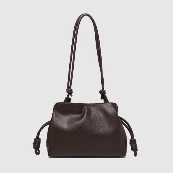 Louenhide - Yumi Vegan Leather Crossbody Bag - Chocolate