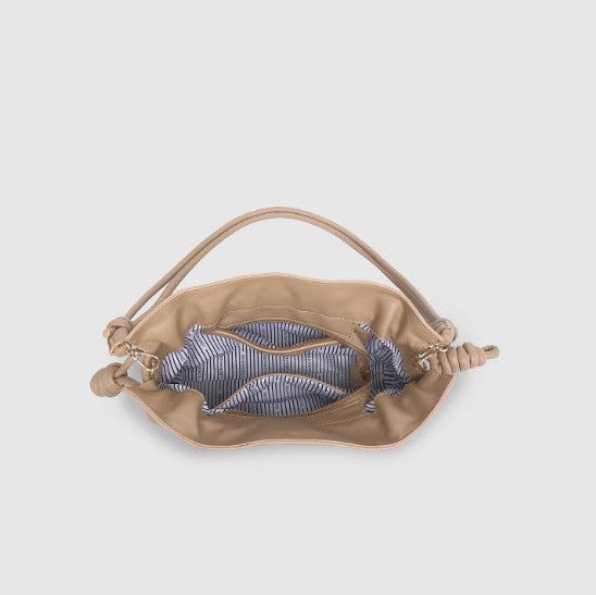 Louenhide - Yumi Vegan Leather Crossbody Bag - Nude