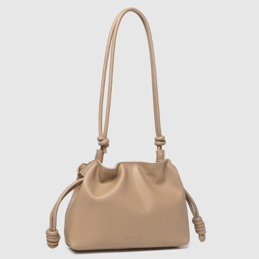 Louenhide - Yumi Vegan Leather Crossbody Bag - Nude