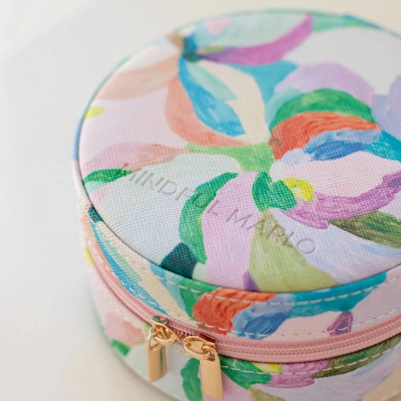Mindful Marlo Travel Jewellery Case - Romy