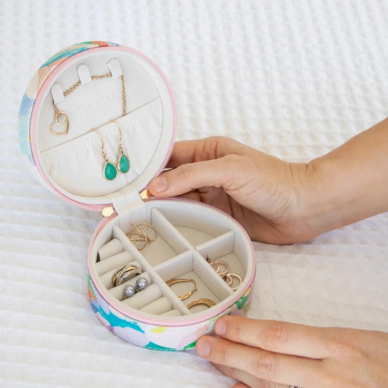Mindful Marlo Travel Jewellery Case - Romy