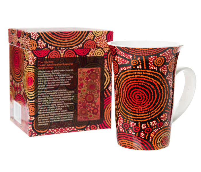 Aboriginal art mug boxed