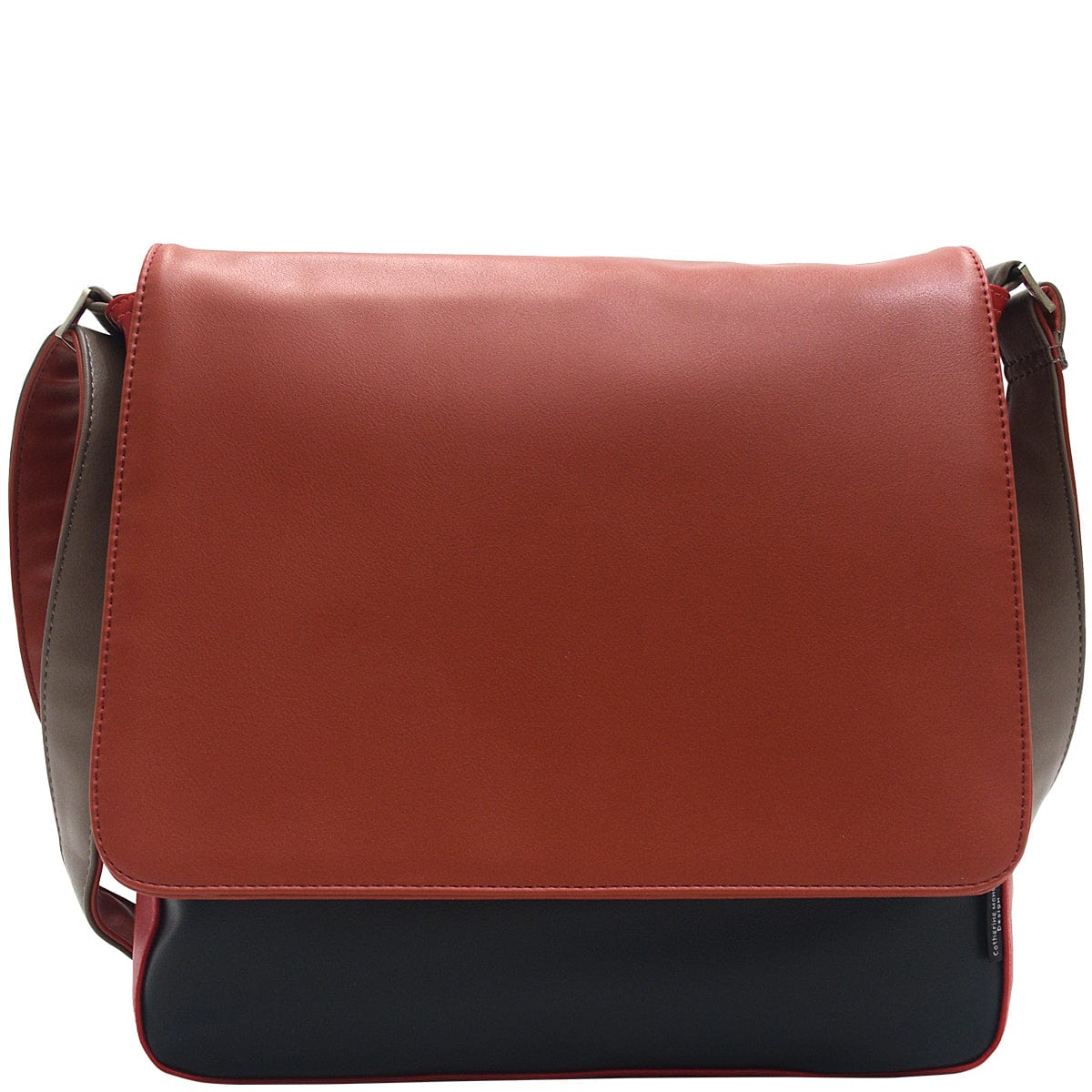 Catherine Manuell - Multi Panel Satchel Bag