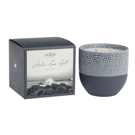 Nordic Ceramic Candles - Arctic Sea Salt