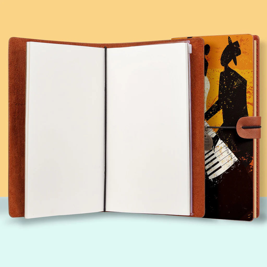 Travel Notebook - Personalized Journal for Memorable Moments and Travel Adventures.