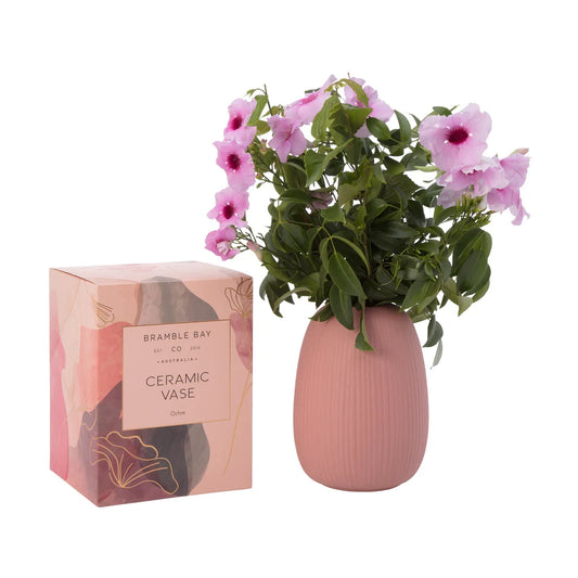 Vase - Ceramic Ochre