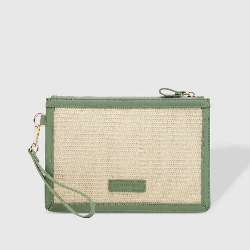 Olina Natural Textured Clutch - Louenhide