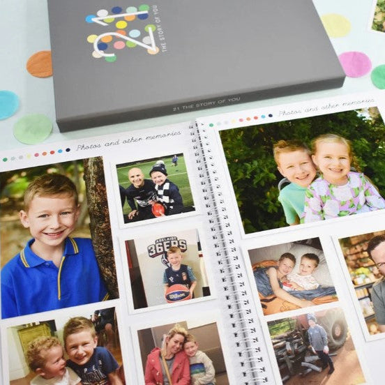 Rhicreative Keepsake ’21 THE STORY OF YOU’ Memory Book – Ages 1 to 21