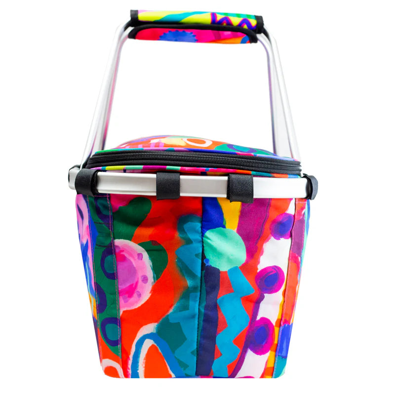 Riley Burnett Collapsible Picnic Basket - Fully Insulated and Lightweight."