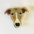 Greyhound Pin Brooch – Eco-Friendly Recycled Acrylic