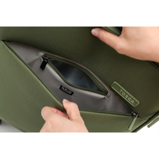 So Lite 79cm Large Soft Trolley Case – Khaki