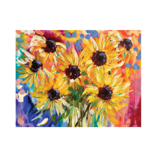 Placemats and Coasters - Amanda Brooks Sunflowers