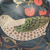 Strawberry Thief Christmas Bauble | William Morris Ornament