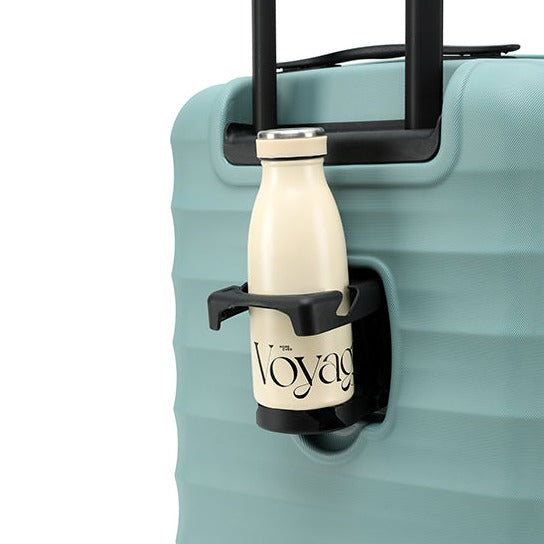 blue carry on suitcase