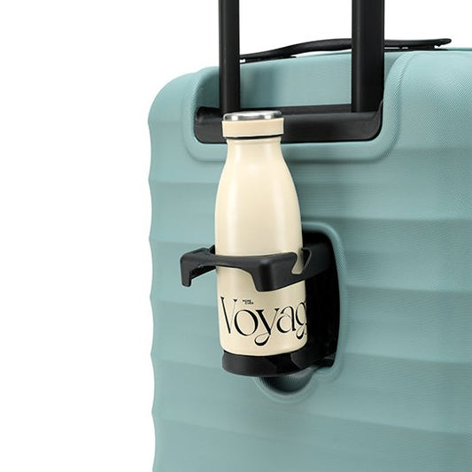 blue carry on suitcase