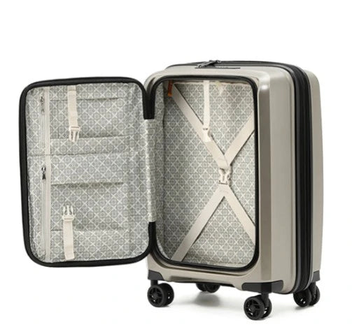 Space-X 20" Carry On Suitcase - Champagne