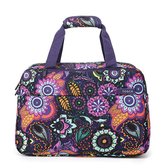 So Lite Onboard Tote Bag - Purple Paisley