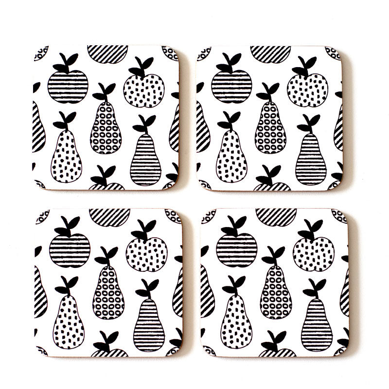 Placemats and Coasters - Apples & Pears